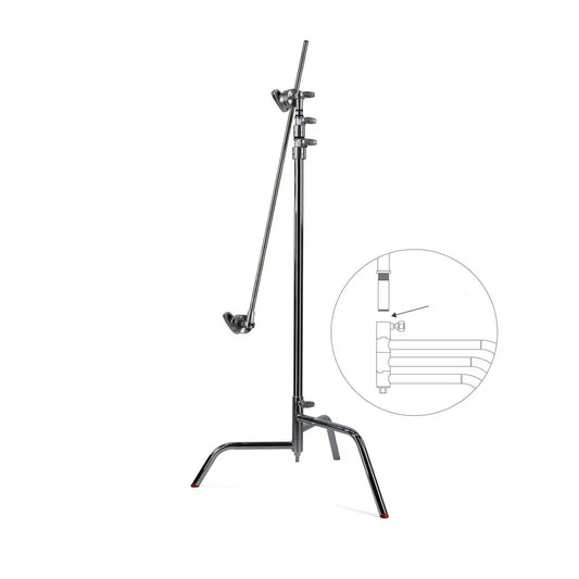 Matthews Century C+ Stand with Turtle Base and Grip Arm Kit (10.5')