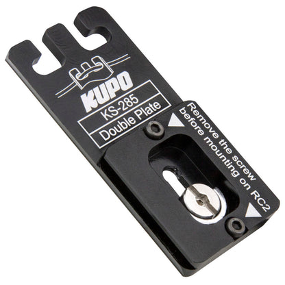 Kupo - Double Cable Plate For Arca-Swiss And Manfrotto Rc2