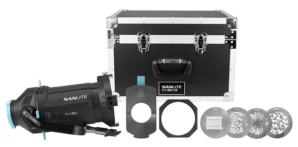NANLITE Projection Attachment for Bowens Mount with 19°Lens