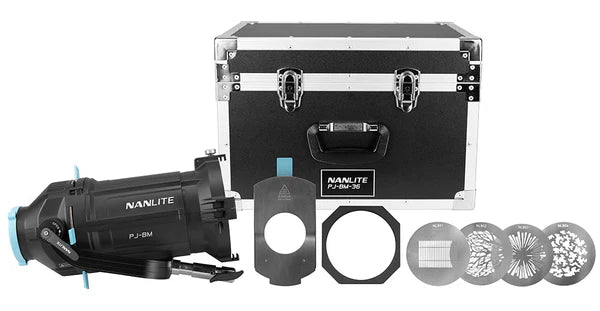 NANLITE Projection Attachment for Bowens Mount with 36°Lens