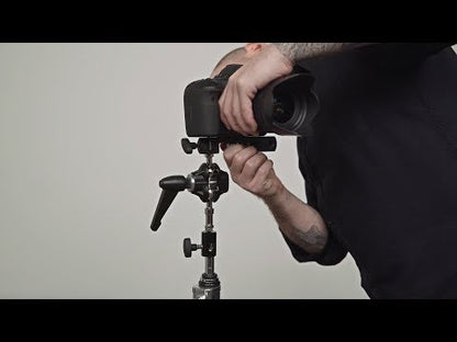 Kupo - Double Ball Joint Adapter with Dual 5/8in (16mm) Studs with Camera Bracket