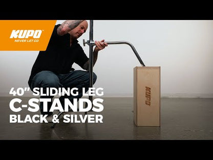Kupo - Master C-Stand With Sliding Leg & Quick-Release System (with  Grip Head and Arm)
