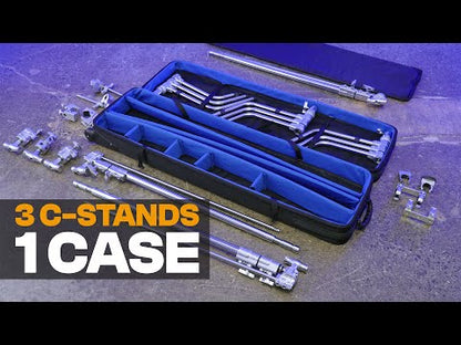 Kupo - Triple C-Stand Rolling Case