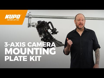 Kupo - 3-Axis Camera Mounting Plate Kit