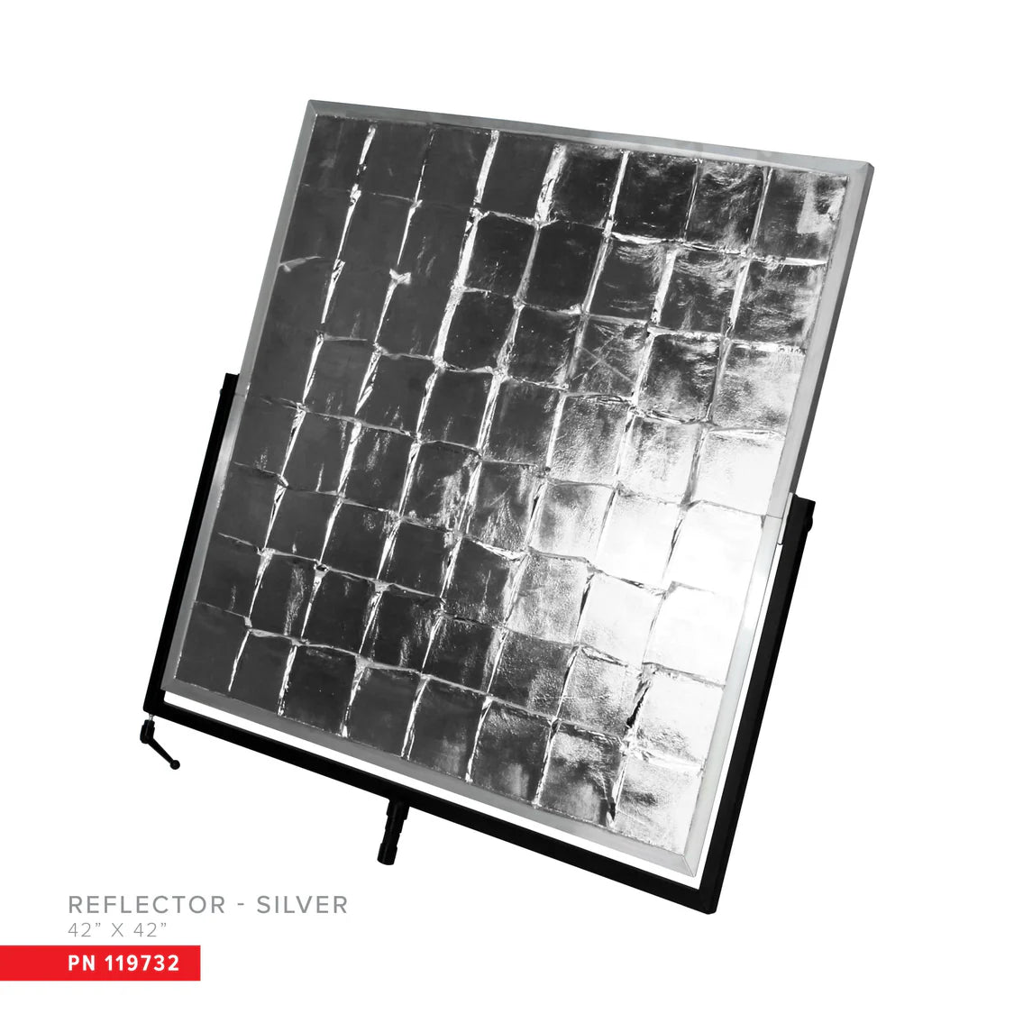 Standard 42" x 42" Reflector with Yoke Brake