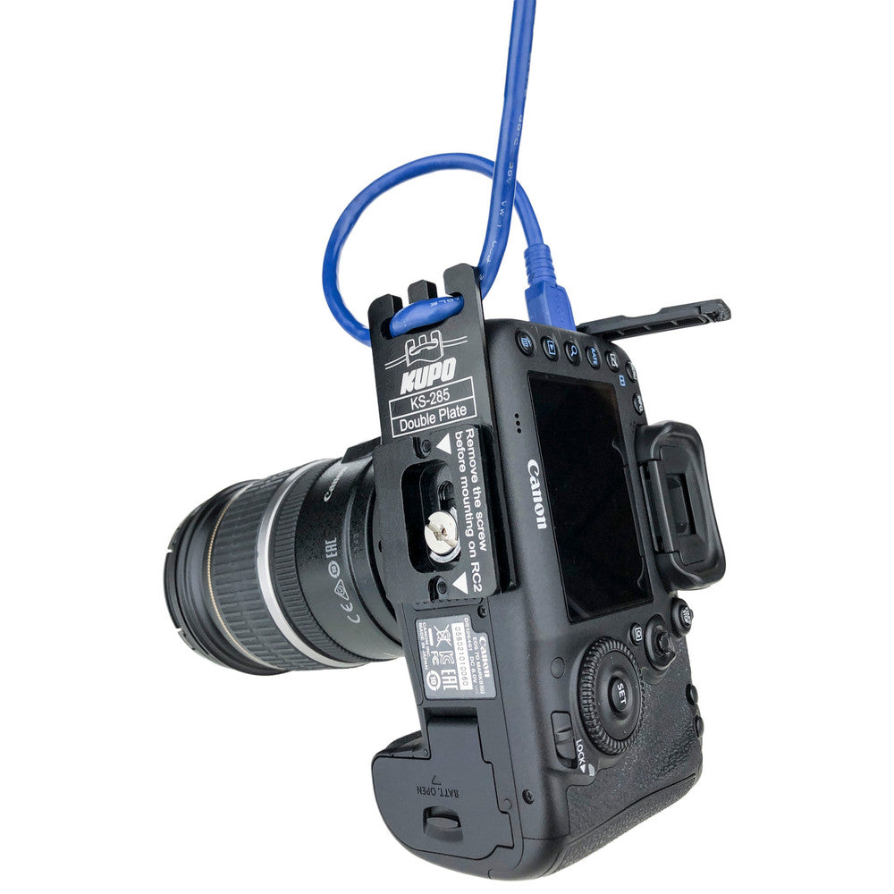 Kupo - Double Cable Plate For Arca-Swiss And Manfrotto Rc2