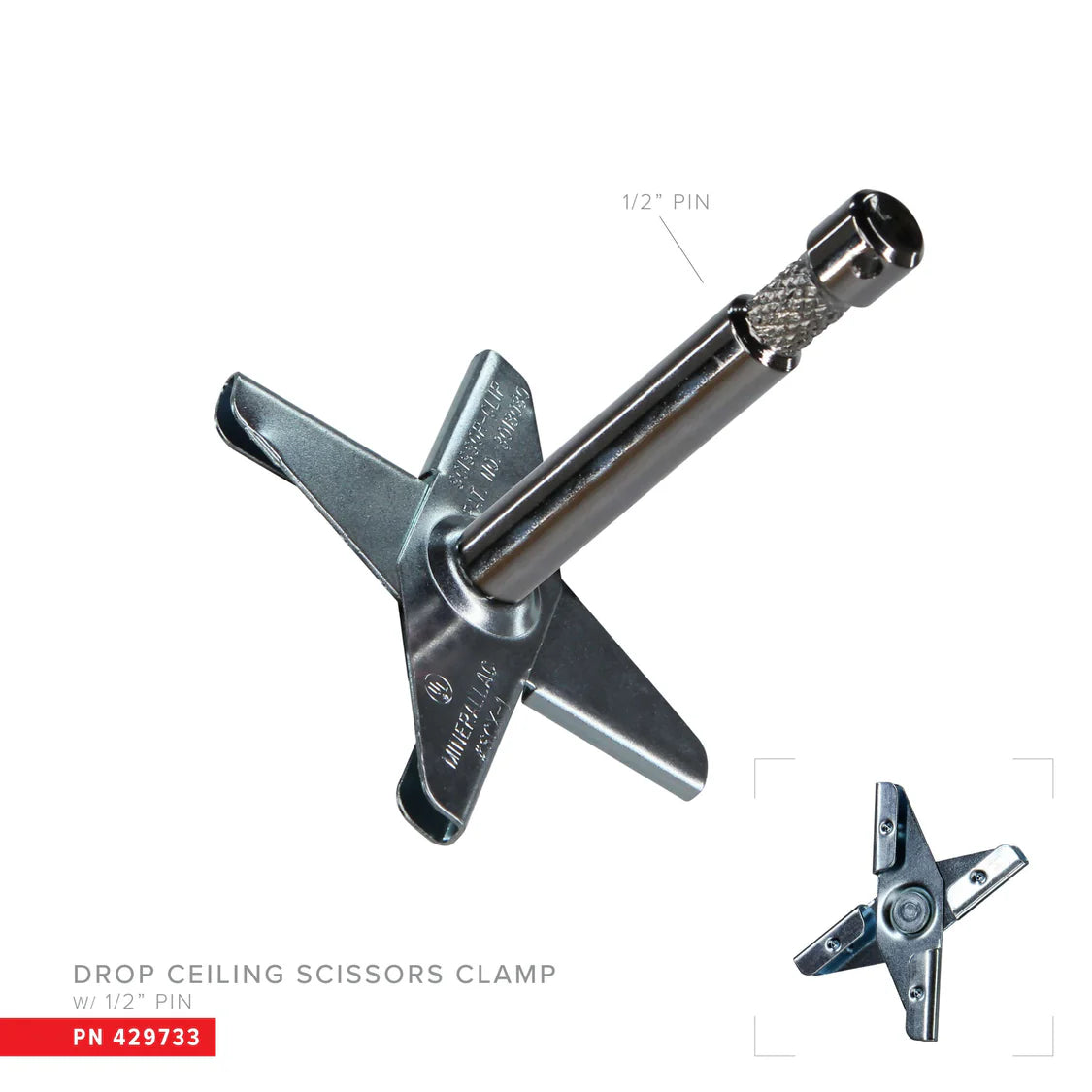 Drop Ceiling Scissor Clamps