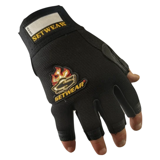 Leather Fingerless Glove