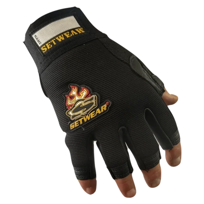 Leather Fingerless Glove