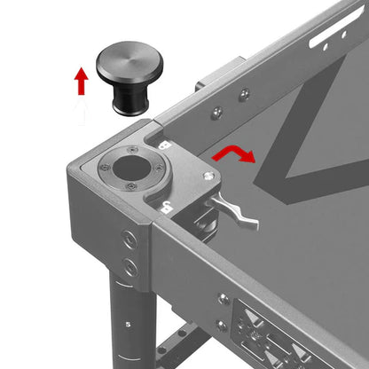 SHAPE Camera Cart Corner Baby Pin 5\8 inch