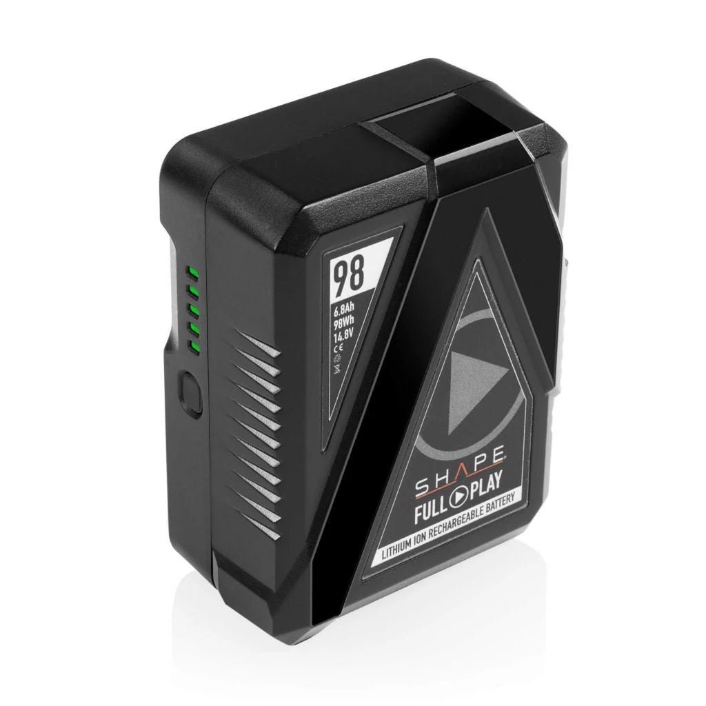 Piles rechargeables SHAPE Full Play 98 Wh à fixation en V (2) avec chargeur intelligent double SHAPE Full Play