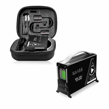 Kit de charge rapide SHAPE USB-C avec 2 mini-batteries V-Mount de 50 Wh