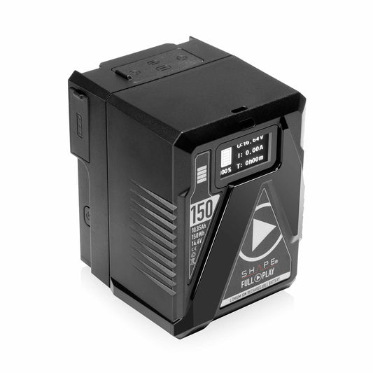 Batterie SHAPE Mini 150 Wh à fixation V-Mount, entrée/sortie USB-C
