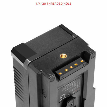 Batterie SHAPE Mini 99 Wh à fixation V-Mount avec entrée/sortie USB-C