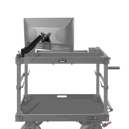 SHAPE Camera Cart Spring-Loaded Articulated Monitor Arm