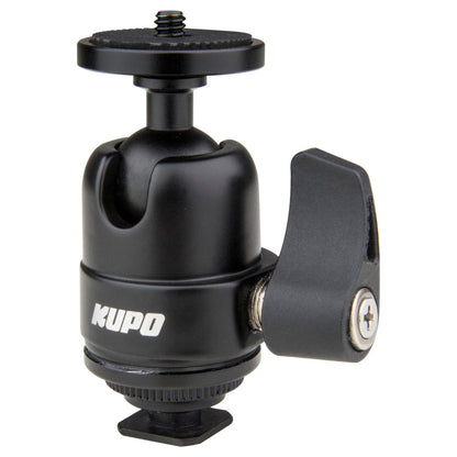 Kupo - Midi Ball Head with Hot Shoe Mount