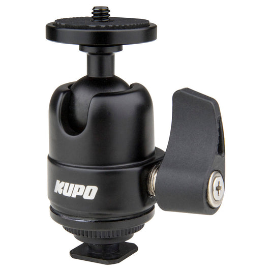 Kupo - Midi Ball Head with Hot Shoe Mount