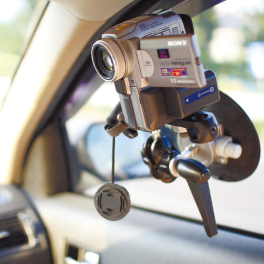 Kupo - 6in Metal Pump Suction Cup with Detachable 5/8in Swiveling Baby Adapter