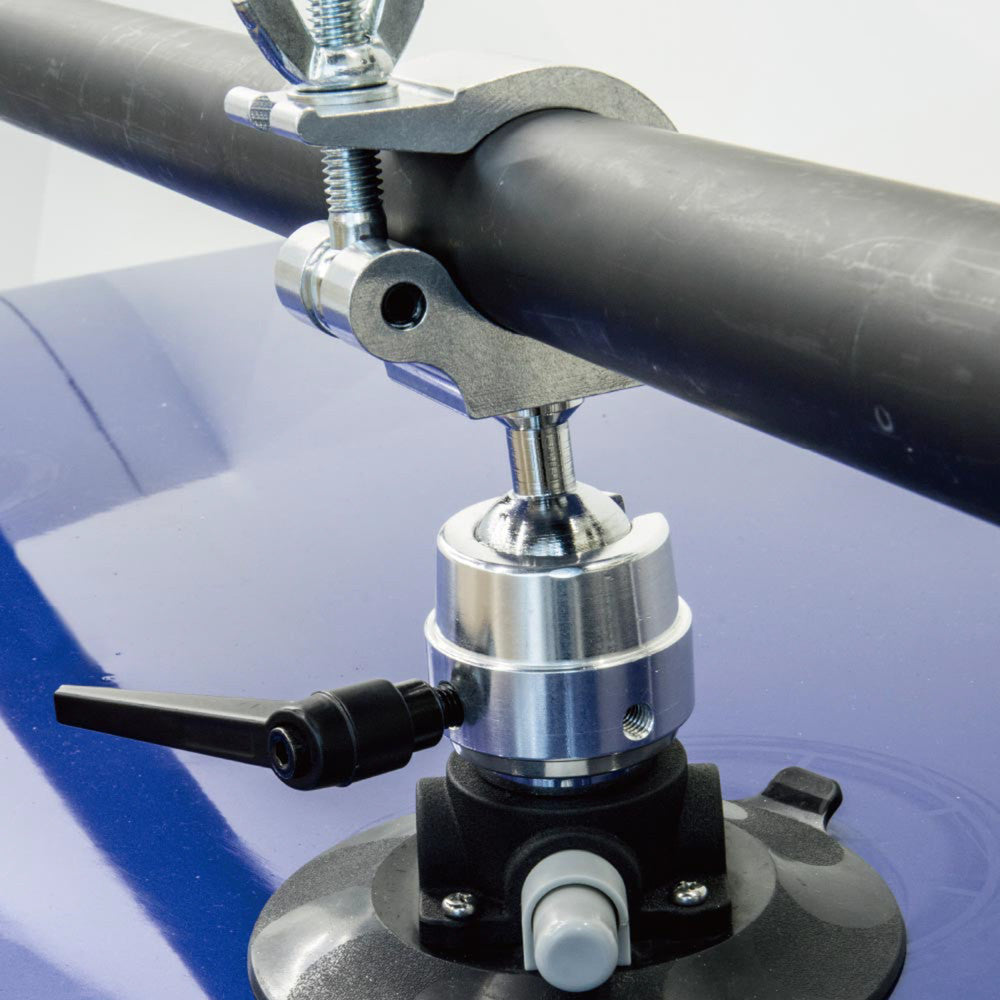 Kupo - 6in Metal Pump Suction Cup with Swivel Coupler for 2in Pipe