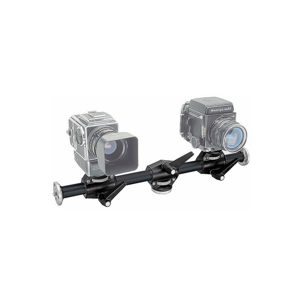 Manfrotto - Bras horizontal noir pour fixer 4 têtes