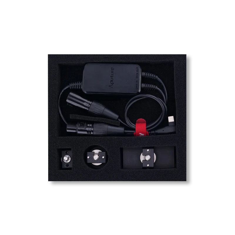 Adaptateur actif USB-C vers DMX 5 broches entrée/sortie Aputure pour MT Pro, MC Pro et INFINIBAR