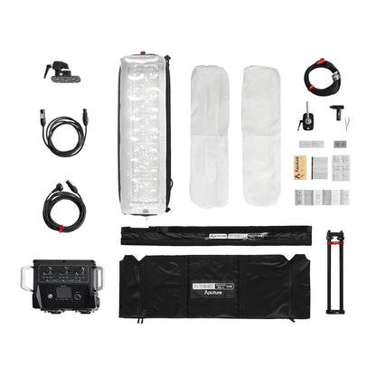Aputure INFINIMAT 1x4 avec boîte à lumière transparente