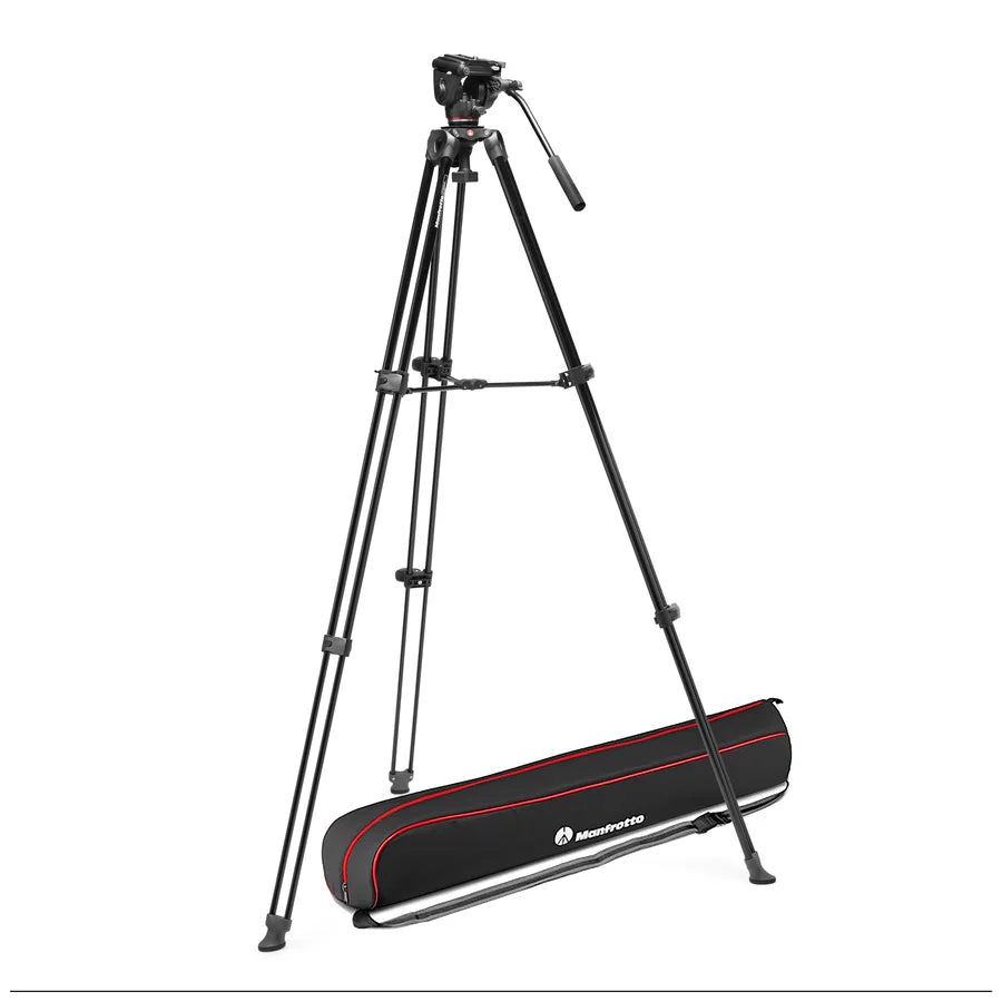 Manfrotto - Trépied vidéo en aluminium avec tête fluide 500X