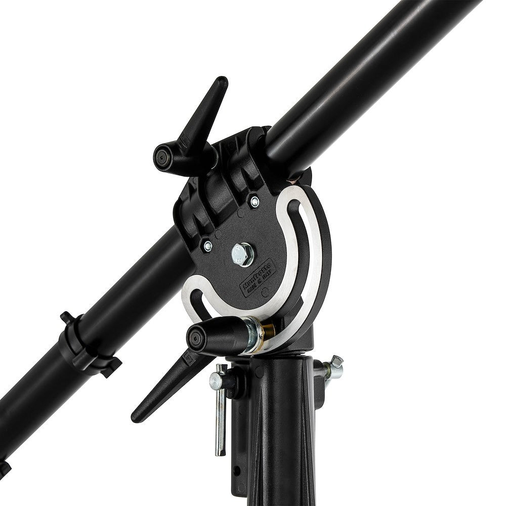 Manfrotto - Super perche en aluminium noir, pied inclus