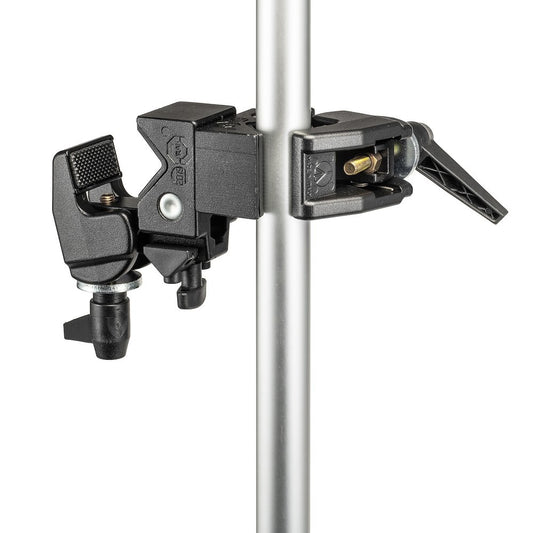 Manfrotto - Double pince super solide en alliage moulé